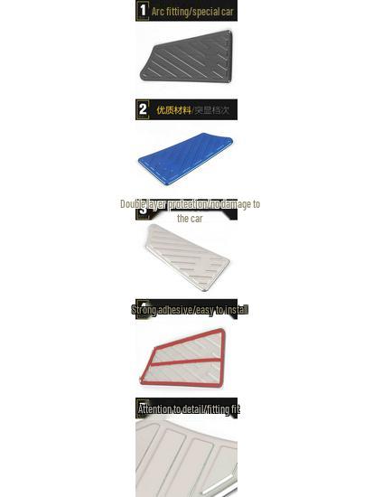 Universal Stainless Steel Pedal Set for 20 ICON Models - Welcome, Accelerator, Brake