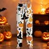Herren Halloween Bedruckte Kordelzug-Hose - Bequeme Lässige Schlafhose mit Elastischem Bund, Weiche Leichte Loungewear für Zuhause, Urlaub, Party