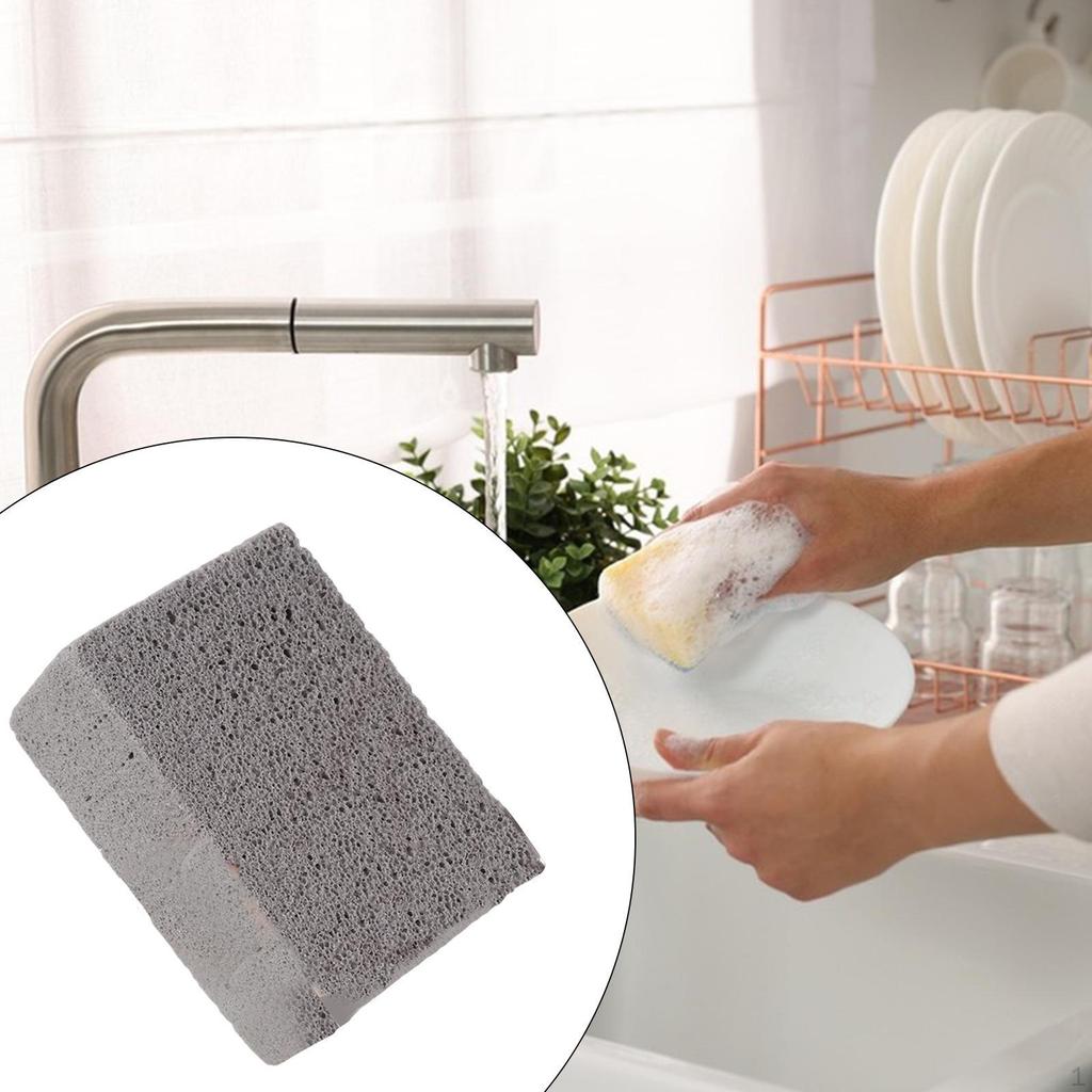 BBQ Grill Cleaning Brick Block Griddle Stone Compact Cleaner for Rack