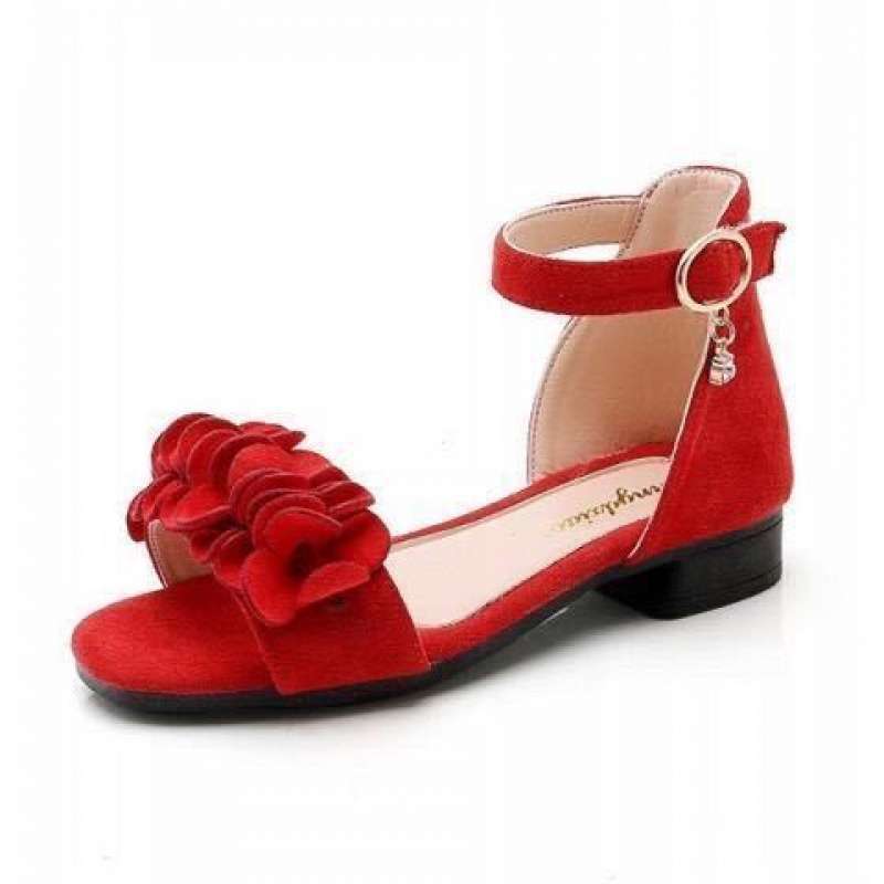 Mädchen Sandalen 2025 neue Strandschuhe Koreanische Version für mittelalte und ältere Kinder und Mädchen Sommer flach lässig Kinder Prinzessin Schuhe