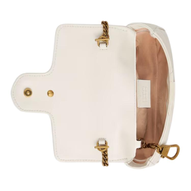Gucci Item Supermini With Mystic White/M.White Women Bags 476433-DTDCT-9022
