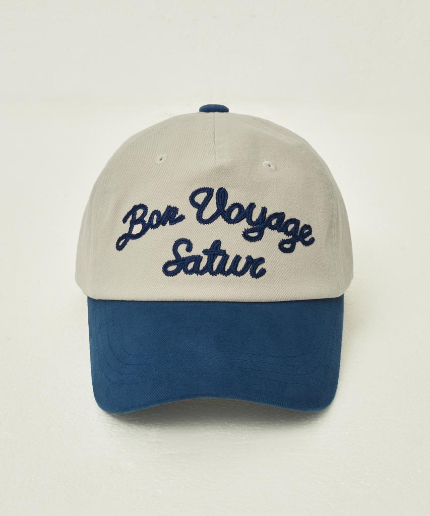 Seteo Bon Voyage Contrast 5 Panel Ball Cap Blue