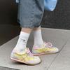 Leather German training shoes spring and autumn new flat bottom light Forrest Gump shoes