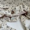 Floral Print Shoulder Bag Women's Large Capacity Bucket Bag Commuter Tote Bag