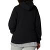 Converse Sweatshirts Unisex Black Hooded Moderate Regular 10024504-A01