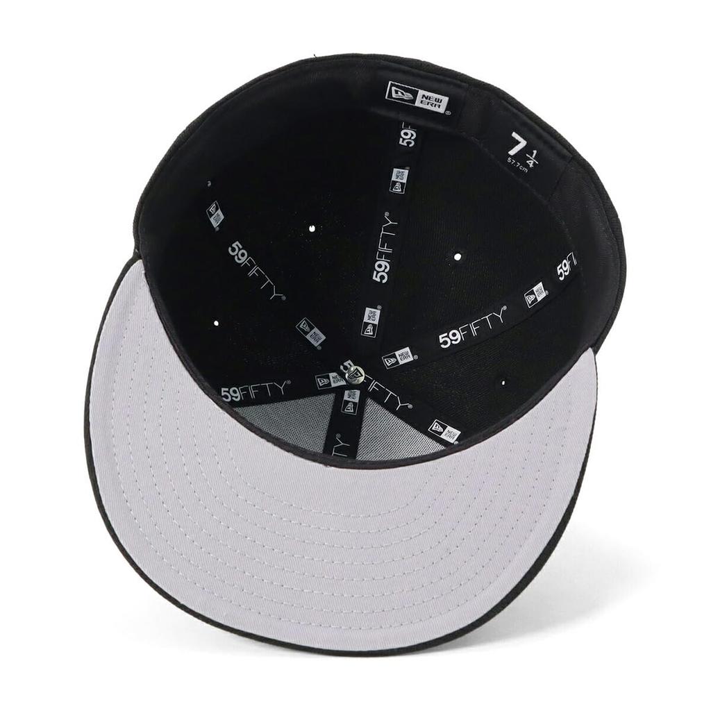 New Era Cap 59FIFTY NE Logo Sakura Black 7 14 5950 CLASSIC NE SAKURA BLK 14523124 NER36C6654