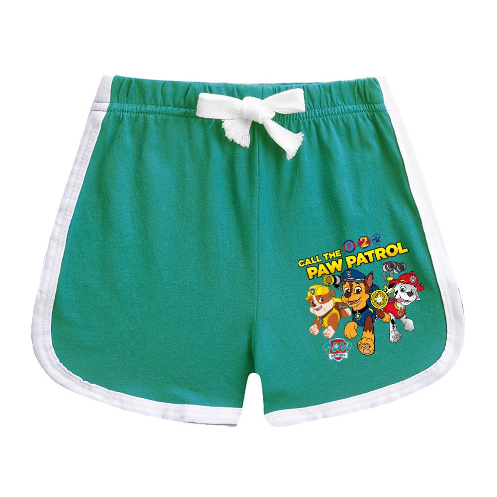 Paw Patrol Kids' Cotton T-Shirt & Shorts Set - Summer Style Boys' Casual Outfit
