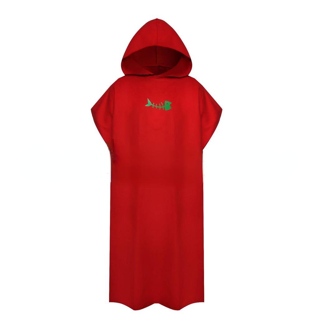 Microfiber Beach Quick-Drying Bathrobe Adult Swim Hooded Water Absorbent