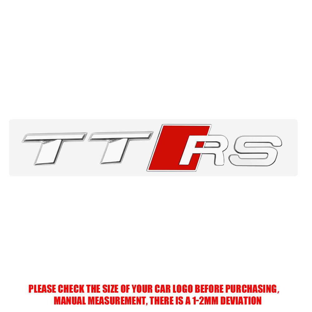 2026 3D ABS Car Body Rear Trunk Emblem Sticker Decoration Center Cover For 4HGUE A4 B8 A3 8P A6 C7 8V B9 B7 B6 C6 A5 Q5 C5 A1 Q3 C8 TT