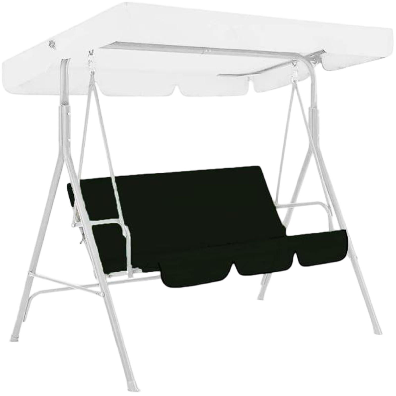 

Чехол для садовых качелей, Водонепроницаемый чехол на сиденье подвесного кресла для улицы One Size чёрный