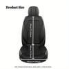 3D Textured Breathable Cooling Summer Car Seat Cushions,Ice Silk Fabric Front Dual-Seat Pads, Easy Installation No Straps Need