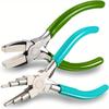 Pliers for Jewelry Crafting, Featuring Non-Scratching Nylon Jaws, Suitable for Various Wire Work Tasks, Built with Durable Rust-Resistant Materials