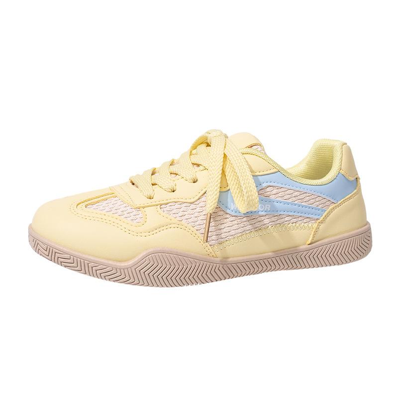 Pull Back, Breathable and Lightweight Shoes, Thick-soled Retro Sports Women's Shoes, Minimalist Style Soft-soled German Training Shoes Wholesale