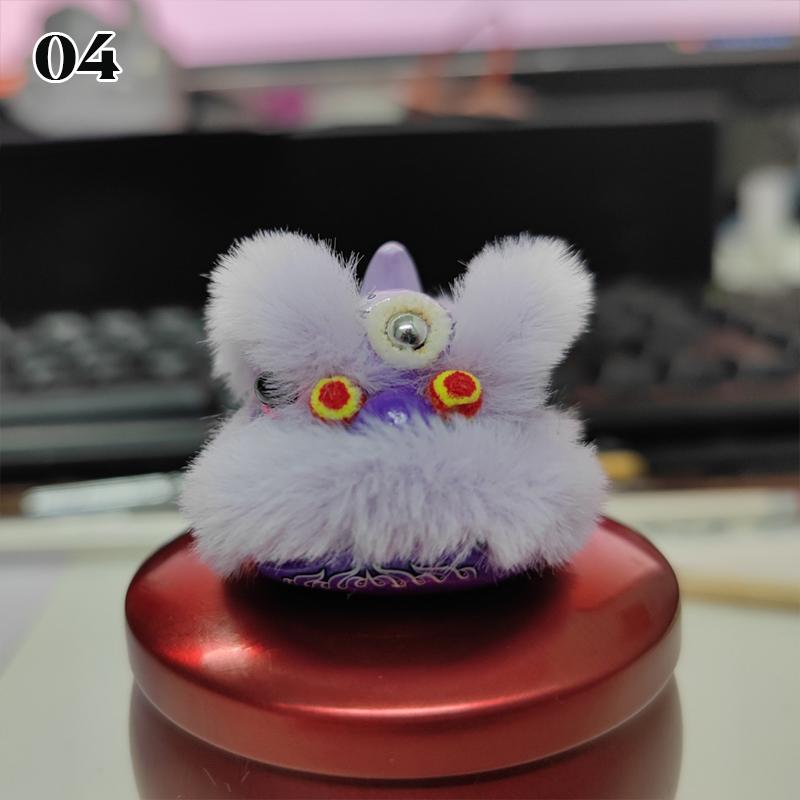 Chinese Lion Dance Ornaments Chinese Style Lion Dance Feng Shui Lucky Keychain Living Room Car Office Desktop Decor Crafts