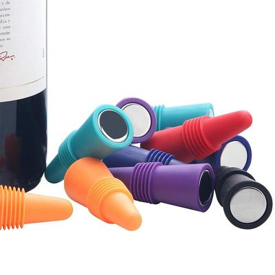 1Pc Wine Stoppers for Wine Bottles, Silicone Wine Stopper and Beverage Bottle Stoppers