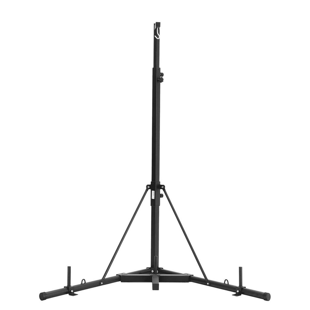 Heavy Duty Punching Bag Frame Boxing Fitness Stand Steel Adjustable Height