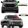Front Bumper License Plate Brackets Holder Mounting For 2018   Ford F-150 Replacement For JL3Z17A385AA FO1068180 (May Not Fully Fit Your Model. See