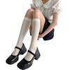 Colorful Calf Socks Velvets Knee High Stockings Lightweight Breathable Knee High Socks Student Girls Middle Tube Socks