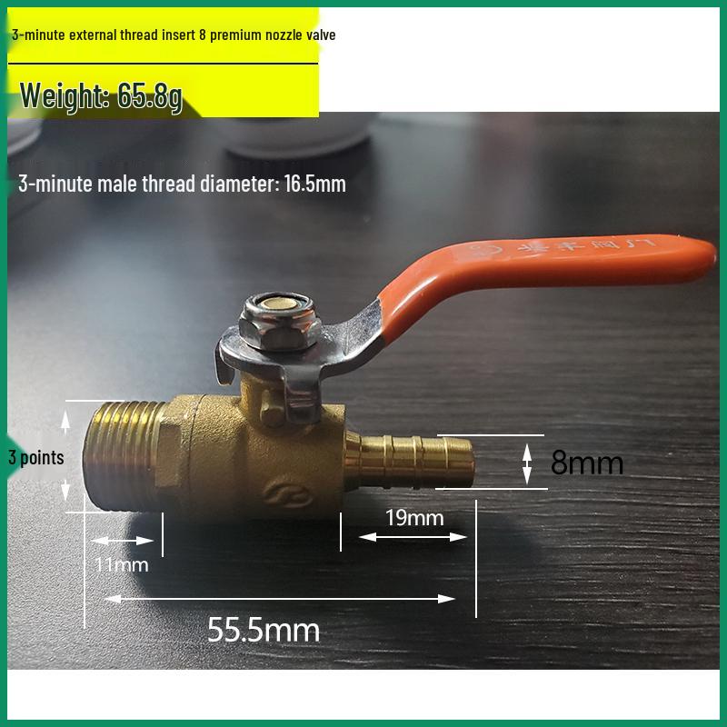 Xingfeng Natural Gas Ball Valve with Nozzle, Inserted Tube, Drain, and Vent Options in 2, 3, or 4-point Sizes