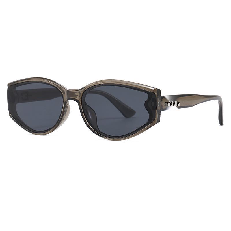 2026 European & American Trend Dark Cat Eye Sunglasses - Niche, Personalized, Small Frame