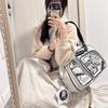 New Y2K Cute Ita Bag Fashion Large Capacity Shoulder Bag Lolita Girl Transparent Cosplay Handbag Diy Badge Display Crossbody Bag