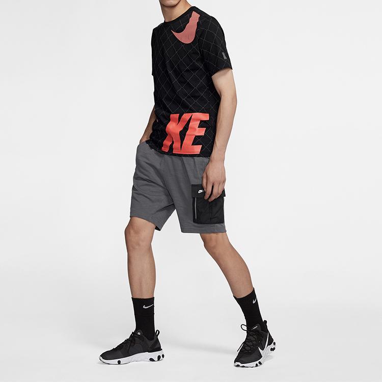 Nike Shorts de Sport Course à Pied Séchage Rapide Respirants Décontractés Homme Bas Gris Foncé BV3117-021