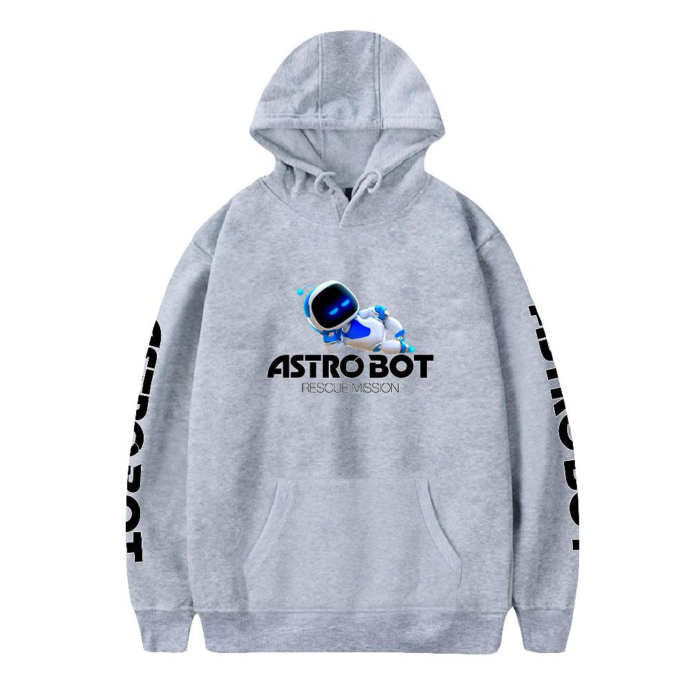 Mens Womens Hoodie Astro Bot Hoodies Streetwear Casual Printed Hooded Pullover Sweatshirts