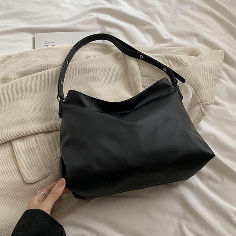 Fashionable Casual Commuter Tote Bag 2024 New Simple Stylish Shoulder Bag For Women