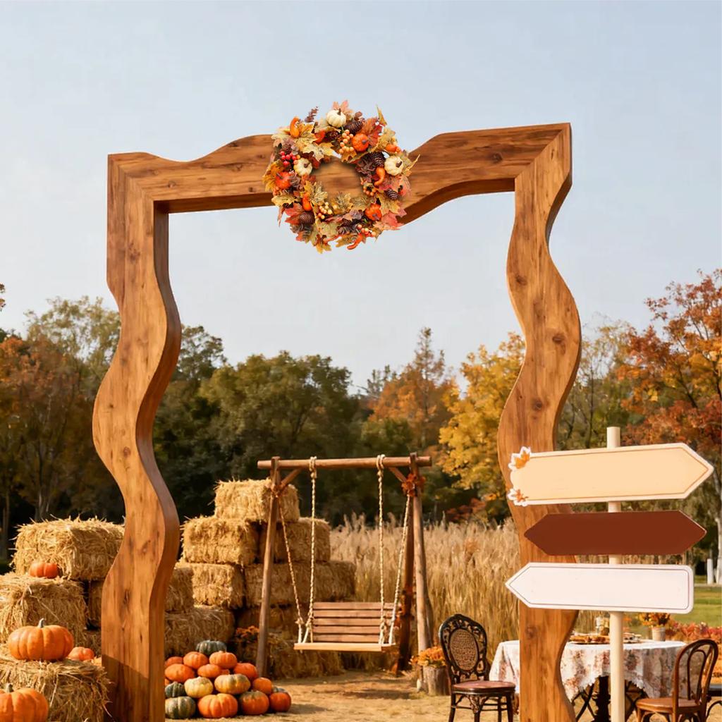 Maple Wreath Festival Wreath Door Hanging Home Decor