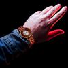 Alloy & Wood Combined Strap Watches Mens Quartz Watch Natural Unique Steel Wooden Clock Handcrafted Vintage Wooden Relogio Masculino