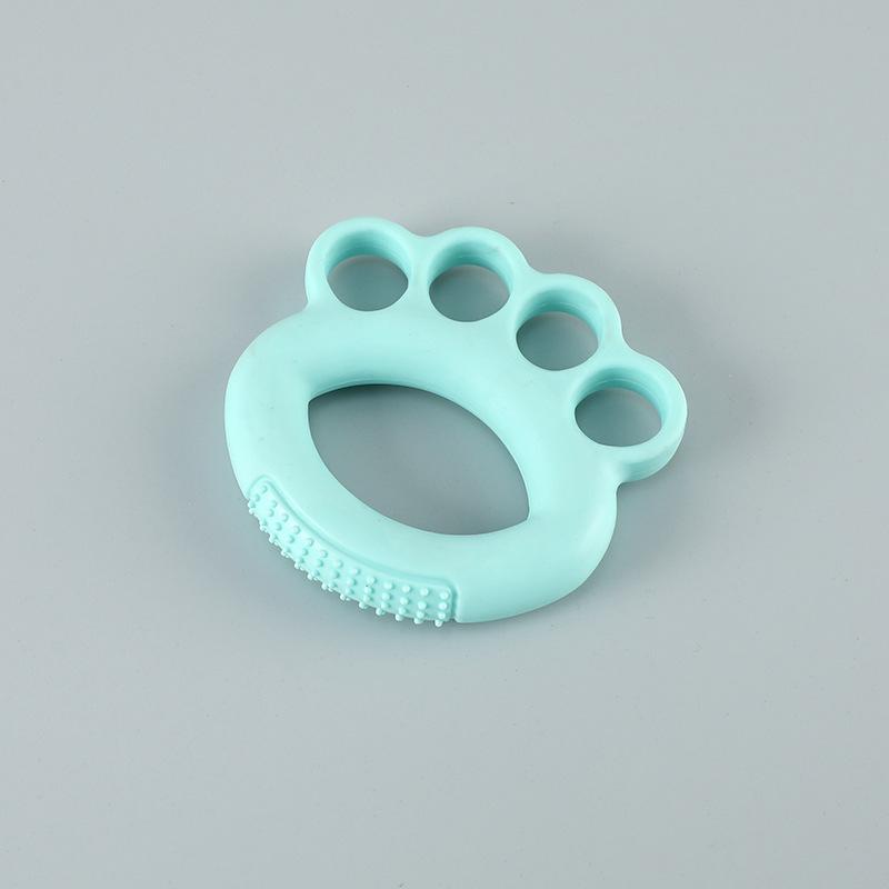 Home Fitness Hand Gripper 1 Piece Eco-friendly Silicone Five-finger Type Lightweight Finger Grip Strengthener Slimming Hand Grip Normal