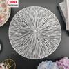 PVC Hollow Heat-Insulation Hot Stamping Placemat - Western Style Best Seller
