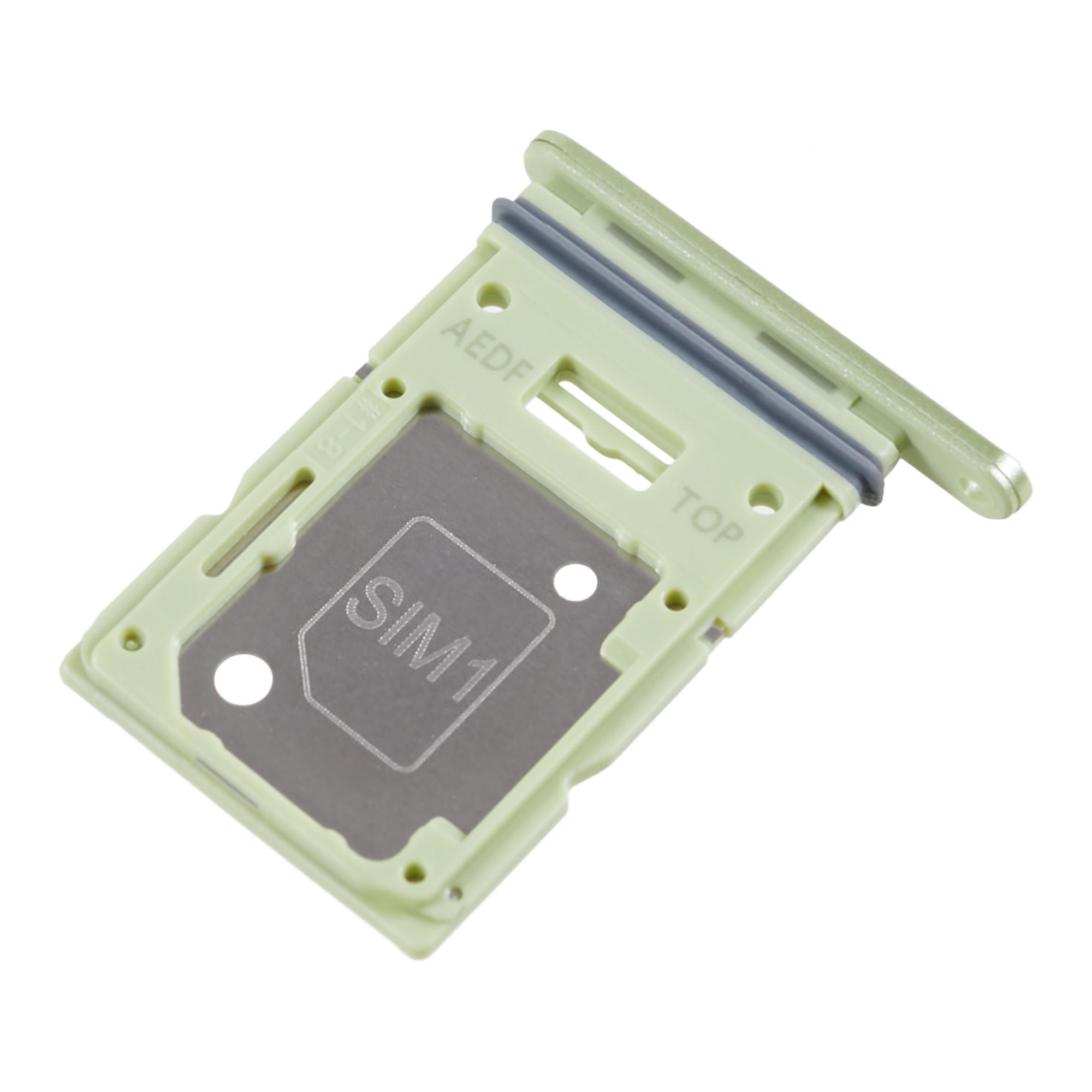 

For Samsung Galaxy A54 5G A546 OEM Dual SIM Card+SD Card Tray Holder Replacement Part (without Logo) Green