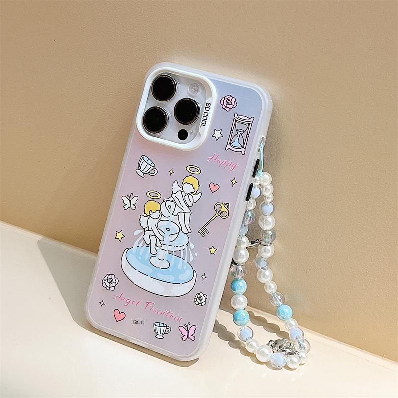 

Чехол для телефона Zhitai Frosted Laser подходит для моделей iPhone 15 Pro, 14, 12 и Huawei Mate 60 Pro. Huawei P70