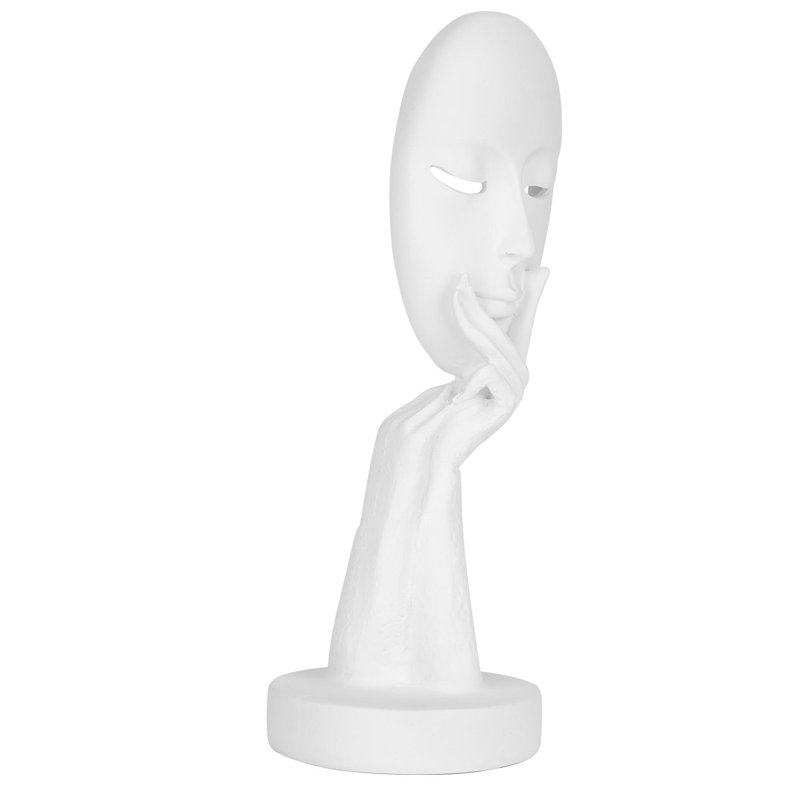 

Face Art Statue Abstract Characters Mask Crafts Resin HandMade Ornaments Sculpture