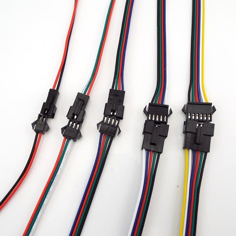 2P 3P 4P 5P 6P Sm Jst Mascul la Femeie Conector Cablu de alimentare Cablu de alimentare