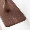 Solid Wood Flat Board Wall Mount Storage Rack Flat Partition Walnut Hanging Rack Room Decoration Storage Board