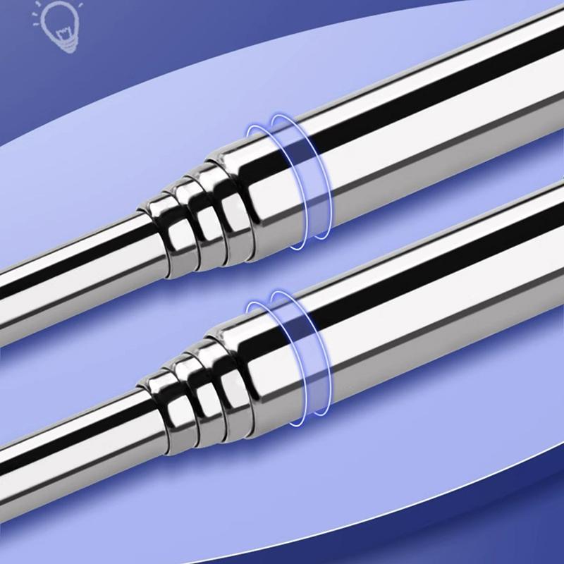 Retractable Teacher Pointer Finger Design Stainlesssteel Telescopic School Teaching Pointer Stick Teacher Supplies For Classroom