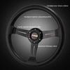 330mm 13inch PU Racing Steering Wheel 6-Bolt 70mm PCD Deep Dish Lightweight Sport Drift Steering Wheel for Tuning Car Universal