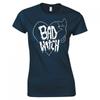Funny Goth Bad Witch Ladies Skinny Fit Tshirt