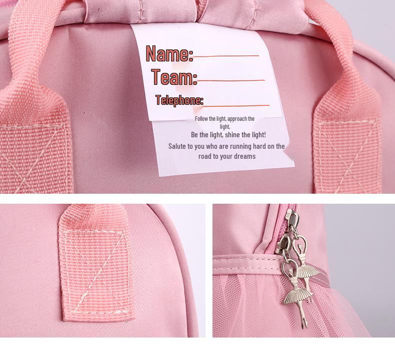 Girls' Princess Dress Style Backpack for Ages 3-6 Kindergarten - Fresh & Cute Design