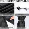 71 X 63 Van Privacy Curtain In Cab Or Rear Light Blocking Cab Divider Curta Campervan Kit For Van RV Truck For Travel Nap Camping