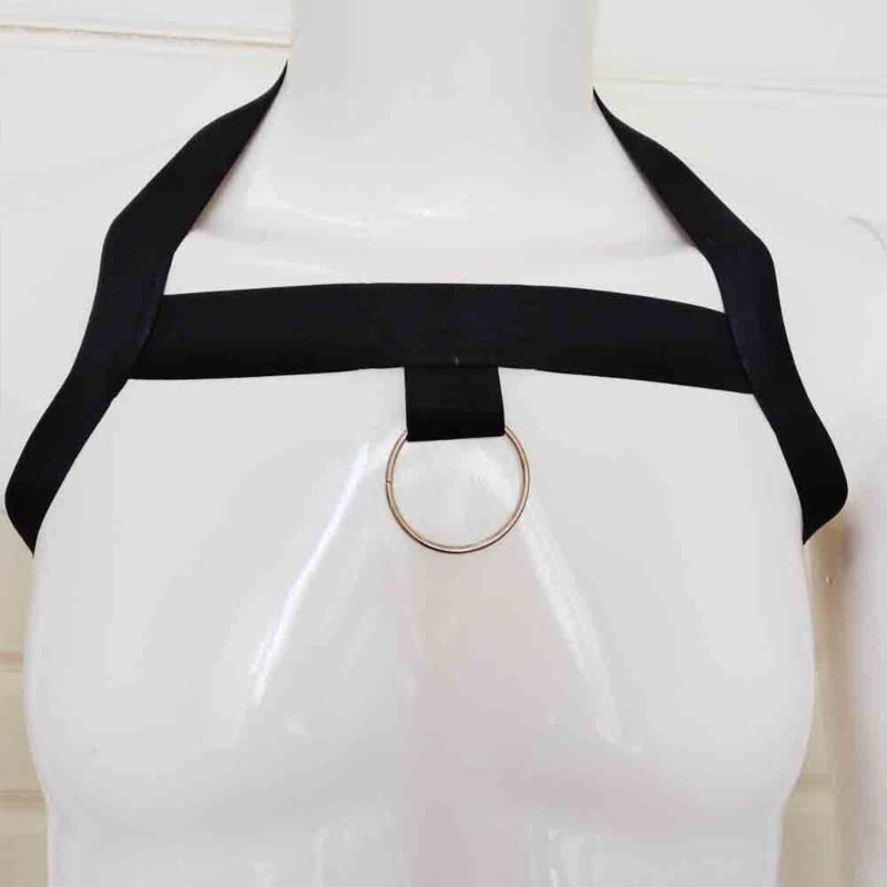 Punk Erotic Underwear Chest Belt for Men Sexy Hollow Out Chest Harness Belt