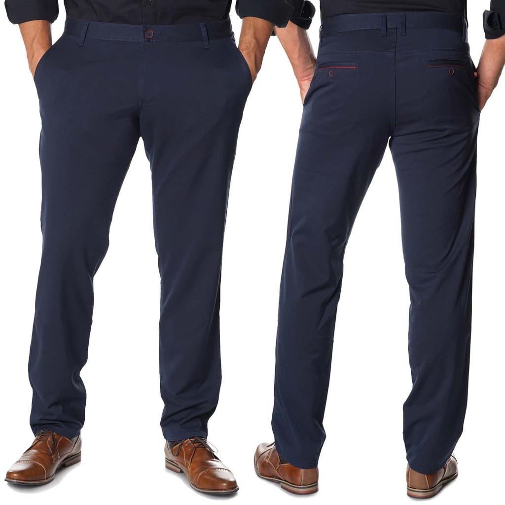 Stanley Heren Chino Broek in Pastelblauw 411-056