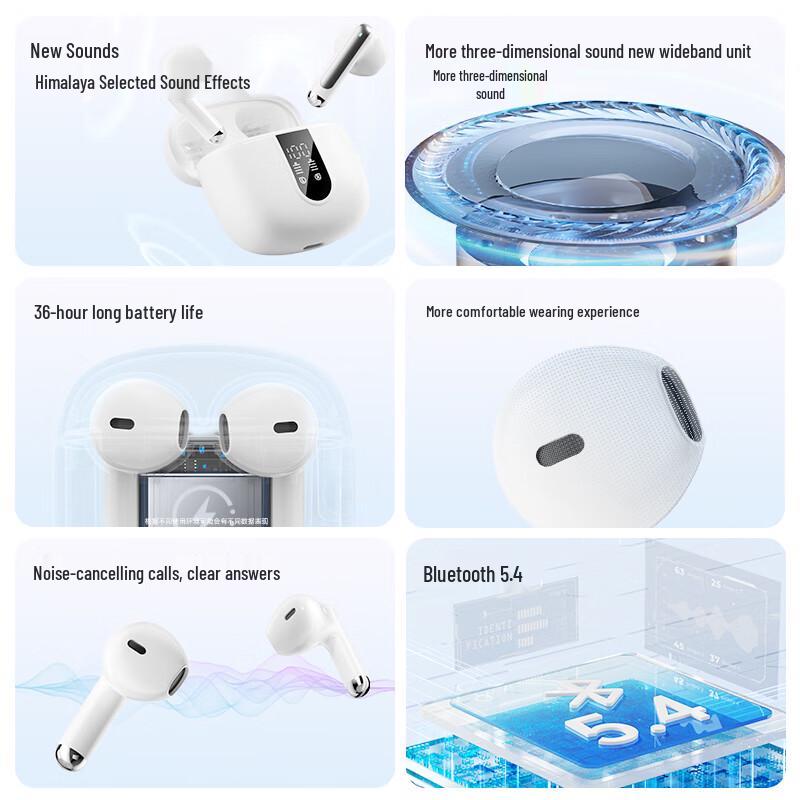 Himalaya AI Smart Wireless Bluetooth Earbuds