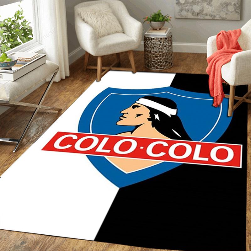 colo colo logo Rug Floor Mat for Living Room or Bedroom Soft and Comfortable Carpet a Gift for Birthday and Holiday.MFF0918038