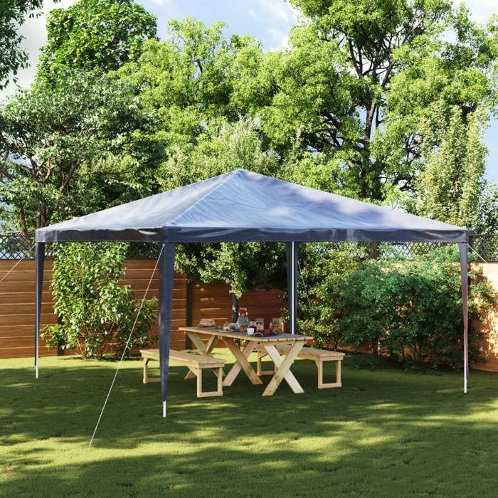VidaXL Tente de Réception Tonnelle de Patio Chapiteau de Jardin Pavillon d'Extérieur Belvédère de Terrasse Voyages de 48503