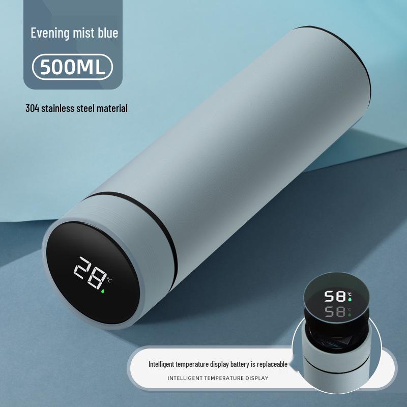 Smart Temperature Display 316 Stainless Steel Insulated Water Cup, Large Capacity High-End Insulated Mug