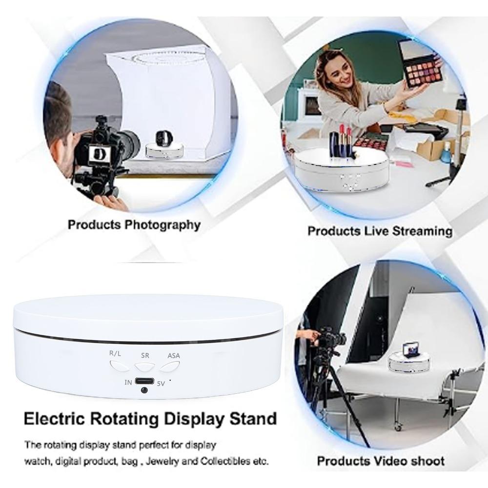 Replacement Cover Electric Display Turntable Lazy Susan Turntable  Jewelry Trade Show Display