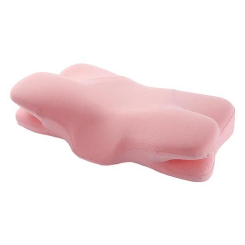 Chladivý prodyšný polštář na krk Měkký nastavitelný polštář z paměťové pěny se zapínáním na zip na spaní Krční ochranný polštář